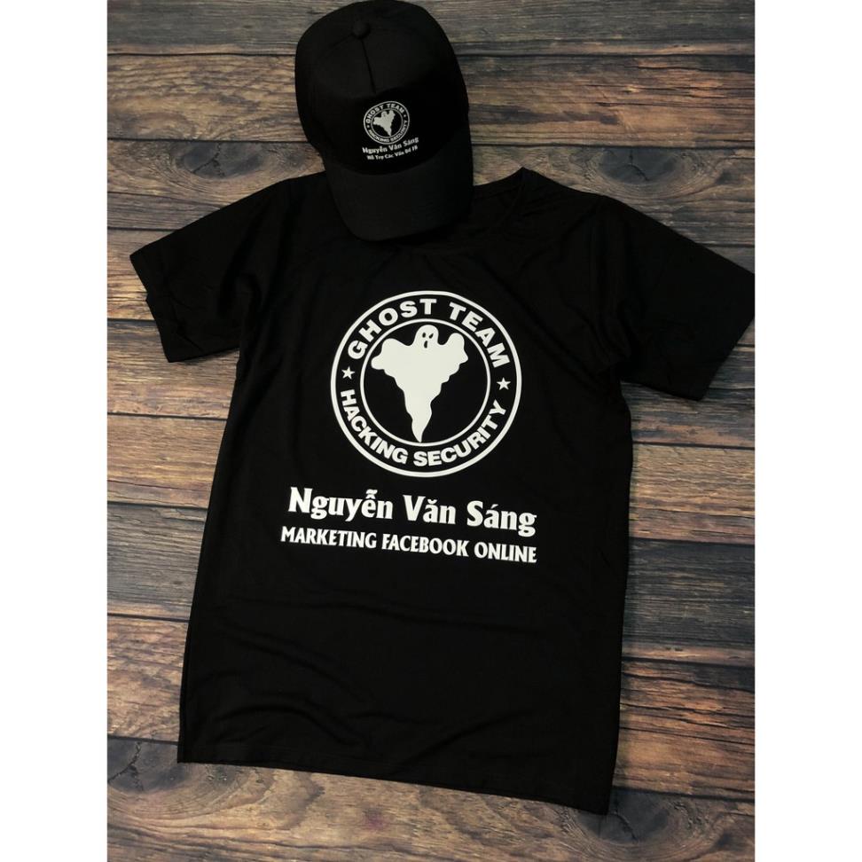 💥💥 Áo thun HACKING GHOST TEAM chất cotton đẹp