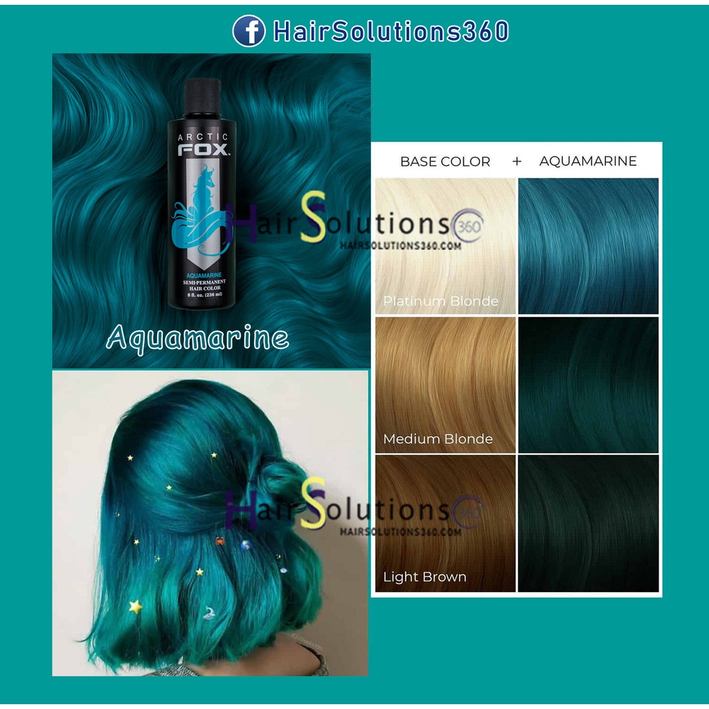 Thuốc nhuộm tóc Arctic Fox Aquamarine - HairSolutions360