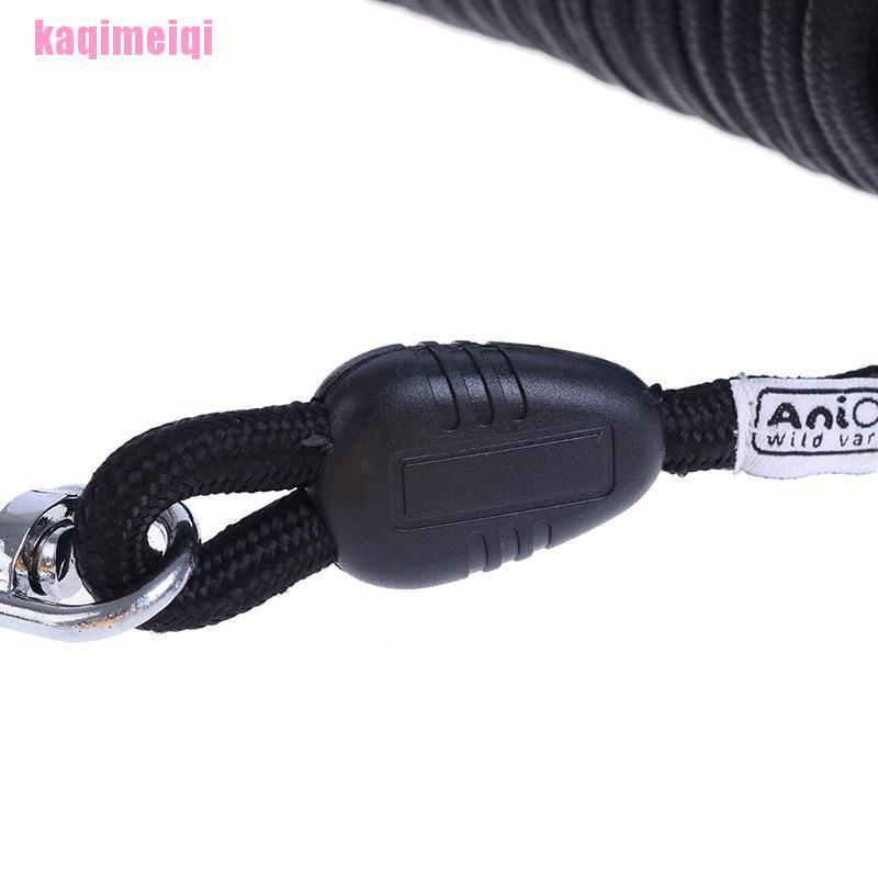 Dây dắt thú cưng đi dạo bằng nilon màu đen dài 5m / 10m / 15m an toàn tiện dụng