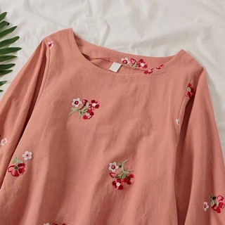 [ sẵn trắng] Áo tay bồng ulzzang