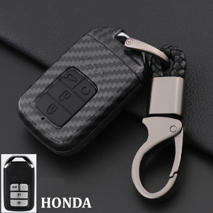 Bao bọc chìa khóa cacbon cao cấp các dòng xe hãng Honda: CRV–CITY–CIVIC–JAZZ