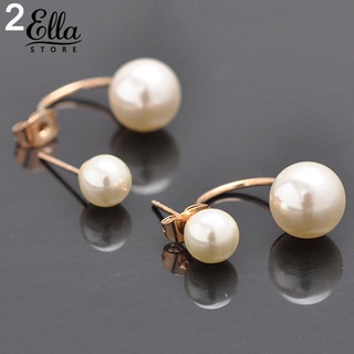Ellastore Bông Tai Đính Đá Pha Lê