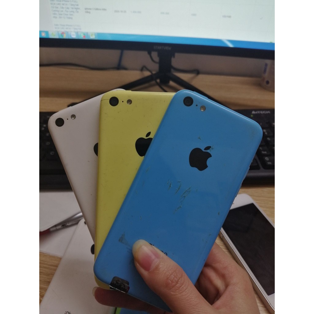 Điện Thoại iPhone 5C Ảnh Thật. Tặng Ốp + Cáp Sạc Khi Mua Máy,Phiên Bản QUỐC TẾ, Full Chức Năng | BigBuy360 - bigbuy360.vn