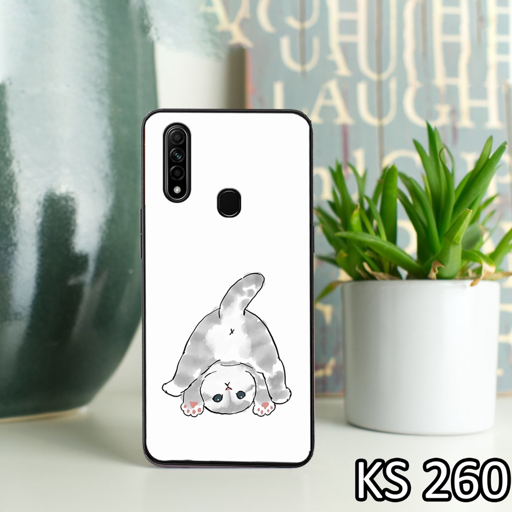 [FreeShip ExTra] Ốp lưng Oppo A8-2020/Oppo A31-2020/Oppo A91-2020 in hình mèo con