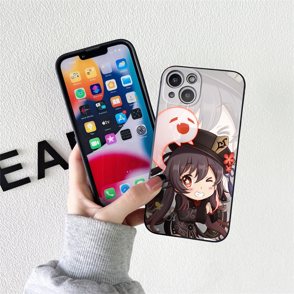 / Genshin Ốp Điện Thoại Mềm Sáng Tạo Chống Sốc Chống Rơi Cho iPhone SE 2020 X XR XS Max 8 7 6 Plus 5