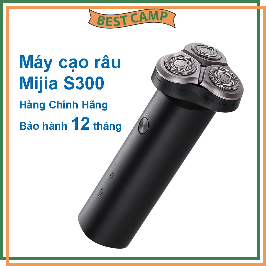 Máy Cạo Râu Chuyên Nghiệp 3 Lưỡi Xiaomi Mijia S300 Kháng Nước Chuẩn IPX7 Hàng Chính Hãng Bảo Hành 12 Tháng