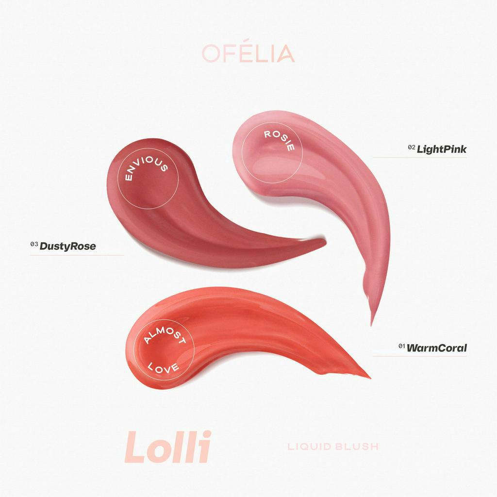 Má Hồng Dạng Kem OFÉLIA Lolli Liquid Blush