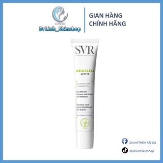 Kem dưỡng ẩm cho da dầu mụn SVR Sebiaclear Active DA02