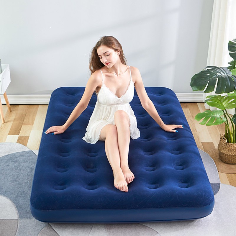 Ghế sofa bơm hơi hình chữ S hottrend 2021  chịu tải trong 140kg, mang theo cơ động, thoáng khí