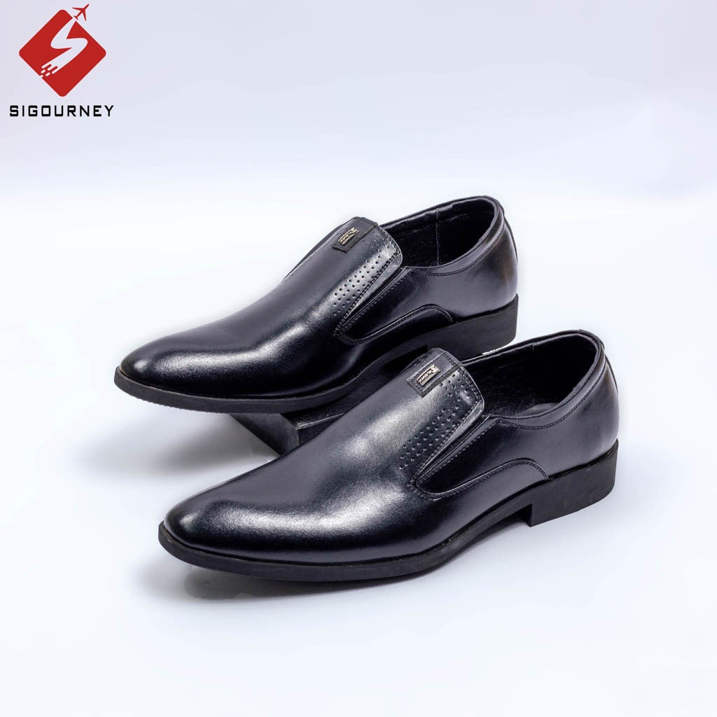 Giày Tây Nam Công Sở, Giày Lười Da Thật Thiết Kế Lịch Lãm, Sang Trọng SIG-07