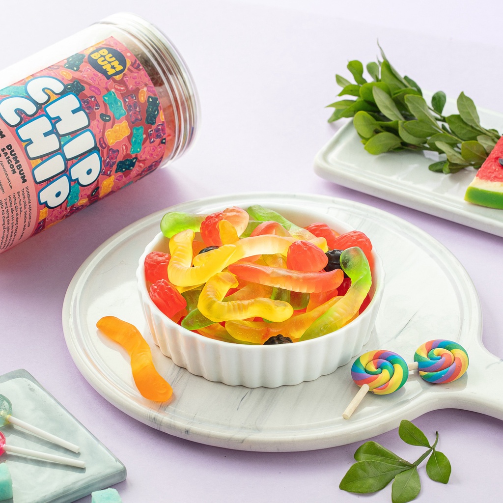 Kẹo chíp chíp mix vị 500g đồ ăn vặt Hà Nội vừa ngon vừa rẻ