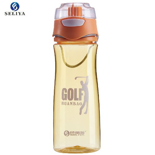 Bình đựng nước thể thao, bình gym SELIYA Golf 620ml mẫu đẹp nhựa an toàn