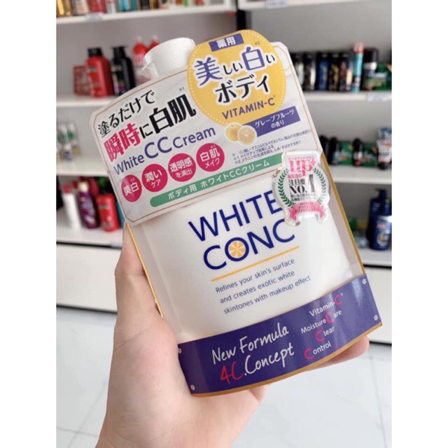 Sữa dưỡng thể White Conc Body Cc Cream Vitamin C 200g