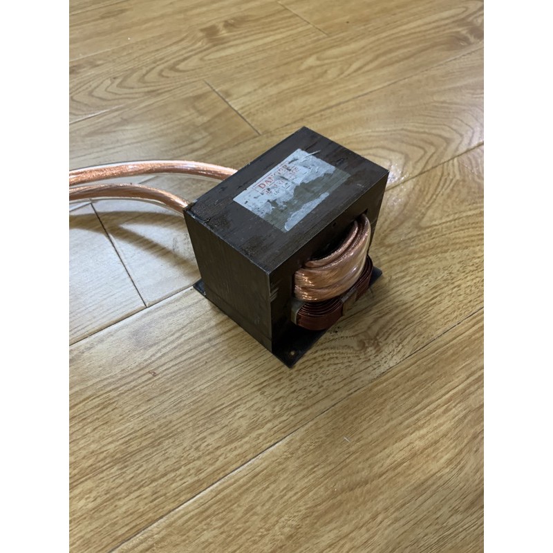 Biến áp E1000 dây nhôm + Quấn 3- 4 vòng dây M50