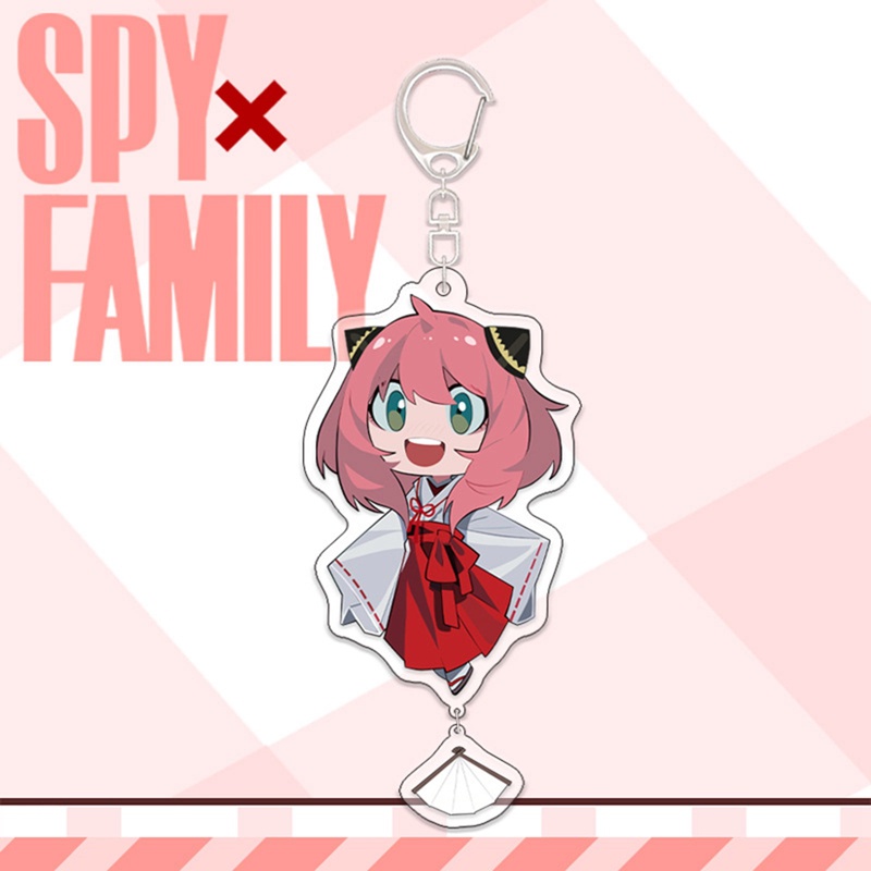 Tmdbyx Móc Khóa Hai Mặt Hình Ngôi Nhà SPY×FAMILY Loid Forger Anya Forger Yor Forger