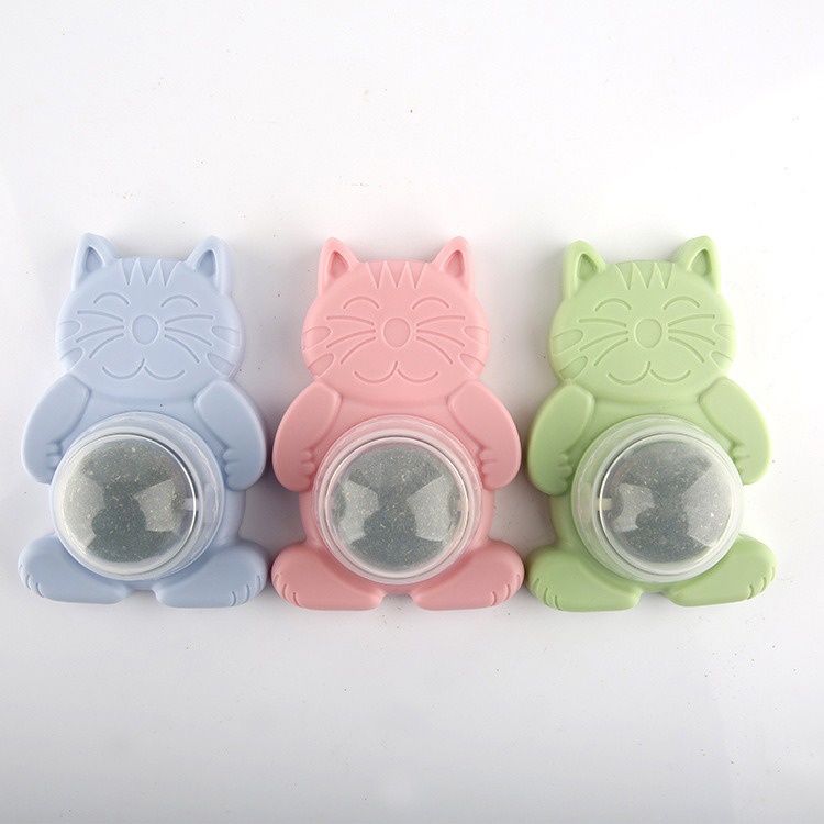 Catnip - Bạc Hà Mèo - Viên Cỏ Bạc Hà Cho Mèo Gắn Tường Giảm Stress Xoay Được - Bobo Pet Shop Hà Nội