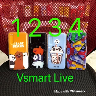 Ốp lưng Vsmart Live dẻo in hình