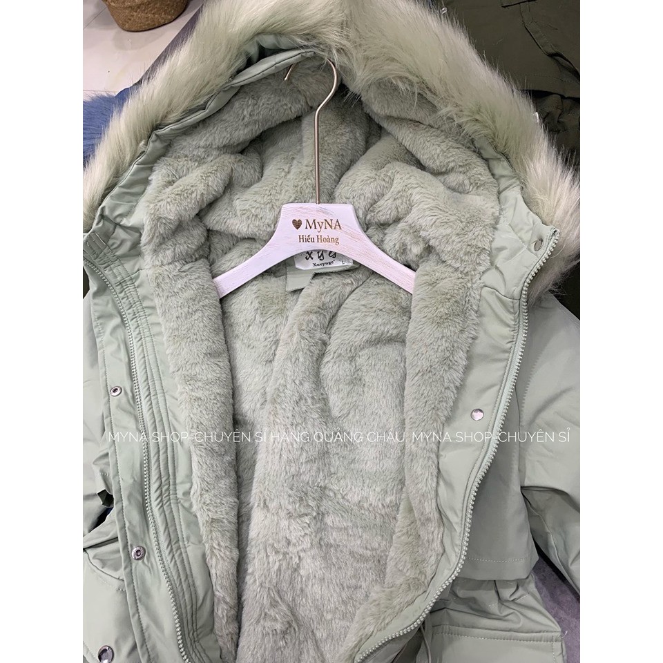 (Có sẵn + Ảnh thật) SALE TRÁI MÙA ÁO PHAO ĐẠI HÀN LÓT LÔNG THỎ 818 | BigBuy360 - bigbuy360.vn