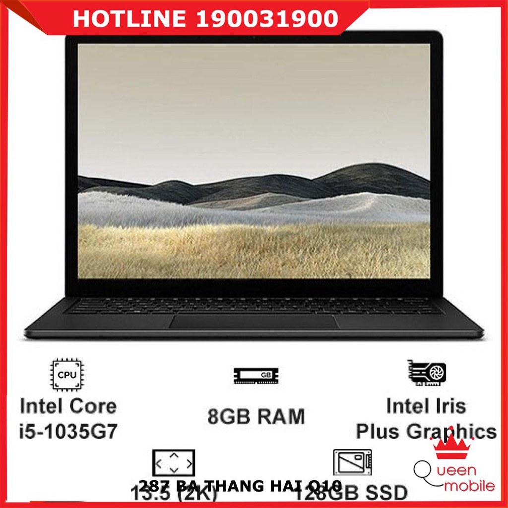 [TRẢ GÓP 0%] Máy tính bảng Surface Laptop 3 i5/8GB/128GB - Chính Hãng | BigBuy360 - bigbuy360.vn