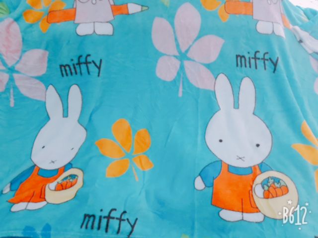 Mền Tuyết Êm Ái Họa Tiết Doremon Hello Kitty