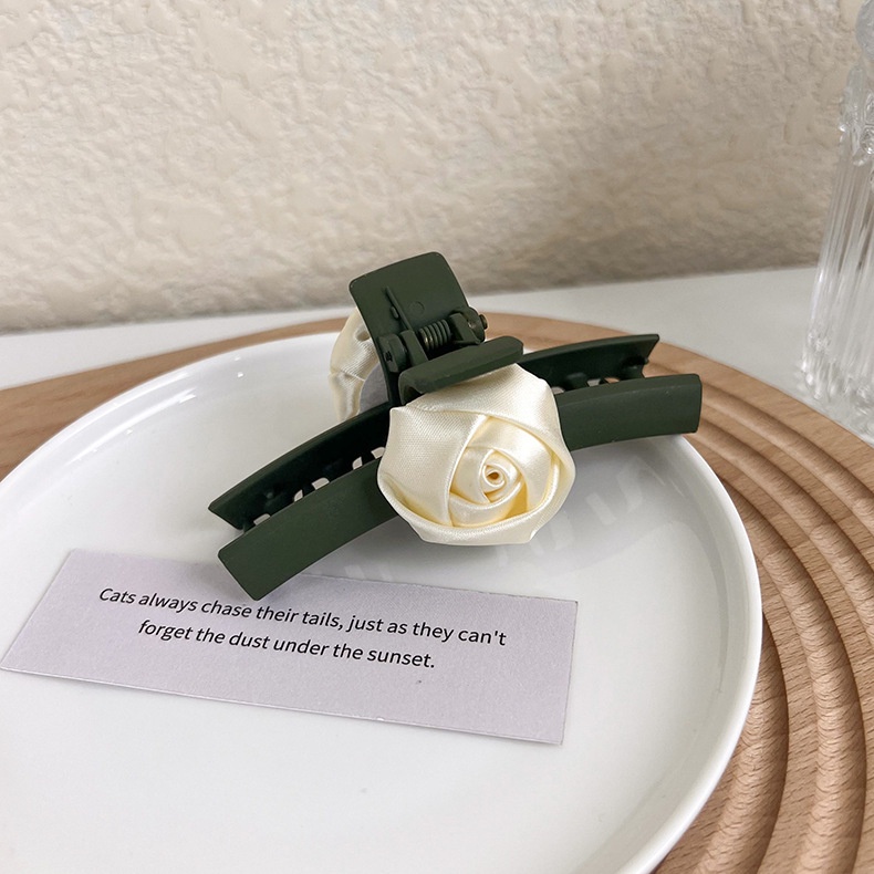 Kẹp TóC HìNh Hoa ĐíNh Kim Cương Giả ThờI Trang Cho Nữ