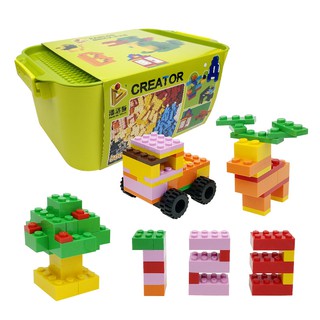 {HOT SALE} BILEGOX Bộ 500 miếng ghép Lego tiêu chuẩn có thùng đựng PANLOS 601005 NLG0076