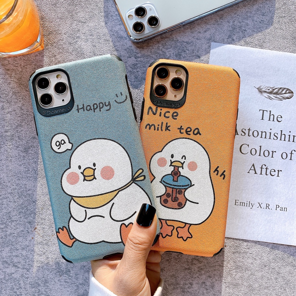 Ốp lưng da imd, ốp đôi couple cute siêu cưng dành cho các dòng máy của Iphone/Samsung/Oppo/Vivo/Realme/Xiaomi