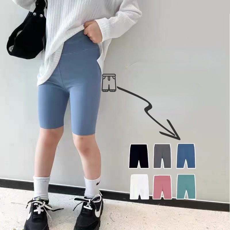 Quần Legging Họa Tiết Da Cá Mập Phong Cách Hàn Quốc Cho Bé Gái