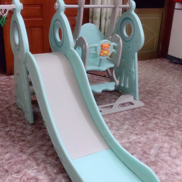 Cầu trượt xích đu liền cho bé giá chỉ 1360k (ib để đc tối ưu phí ship)