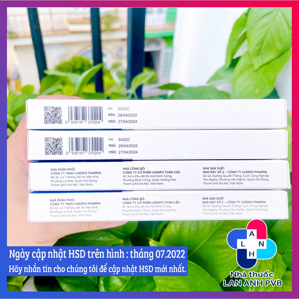 LiveSpo COLON - Bào tử lợi khuẩn dành cho người viêm đại tràng, rối loạn tiêu hóa.