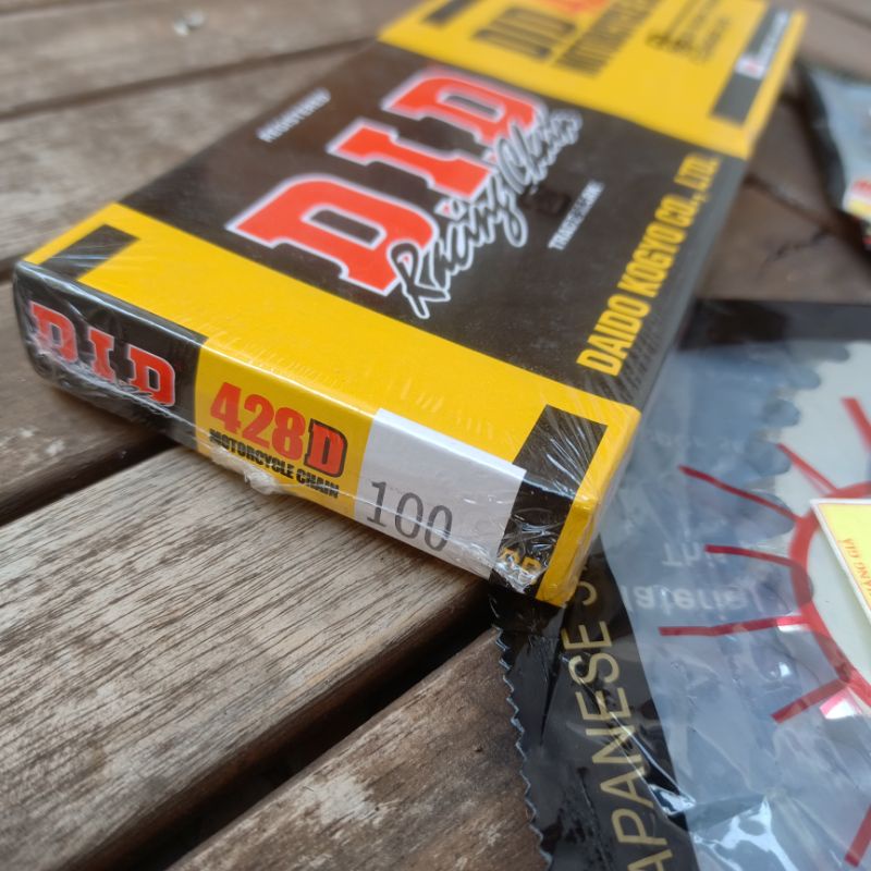 Bộ nhông sên dĩa, DID  và jomthai asahi 14-36T 428 cho dream và wave