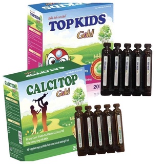 Thực phẩm hỗ trợ bé ăn ngon miệng, tăng cường sức đề kháng, bổ sung canxi Calci Top - TopKids