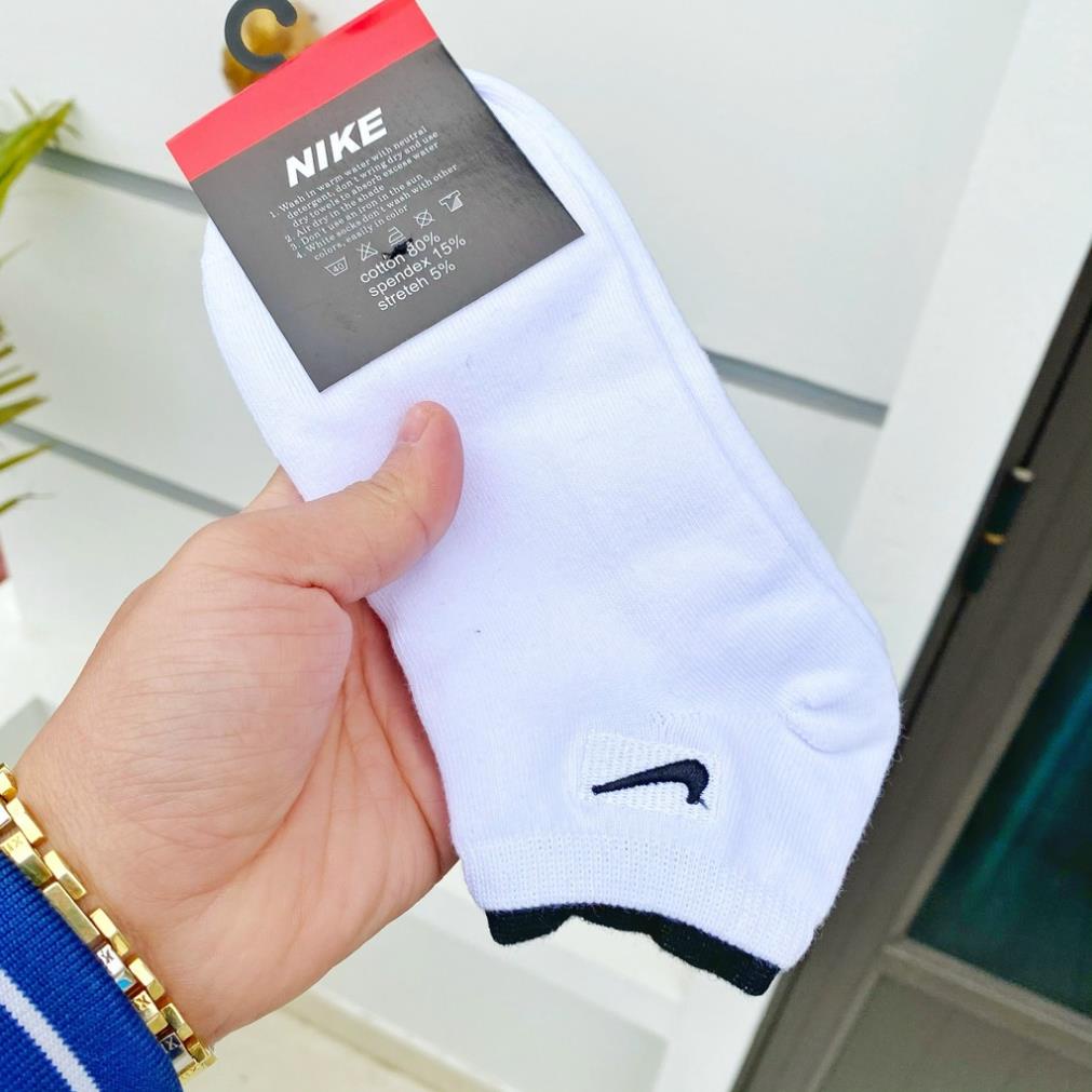 Tất Nam cổ ngắn NICE, Vớ Ngắn Nam Nữ thể thao vải cotton dày dặn, êm chân, thoáng khí NICE-01