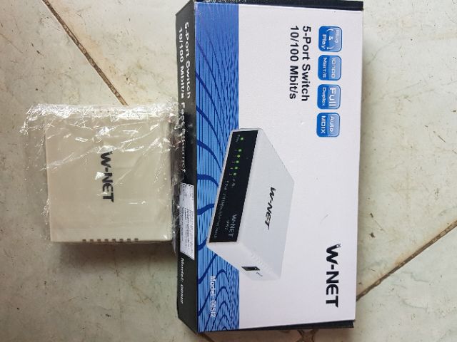 Bộ chia mạng switch 5 port W-Net chính hãng