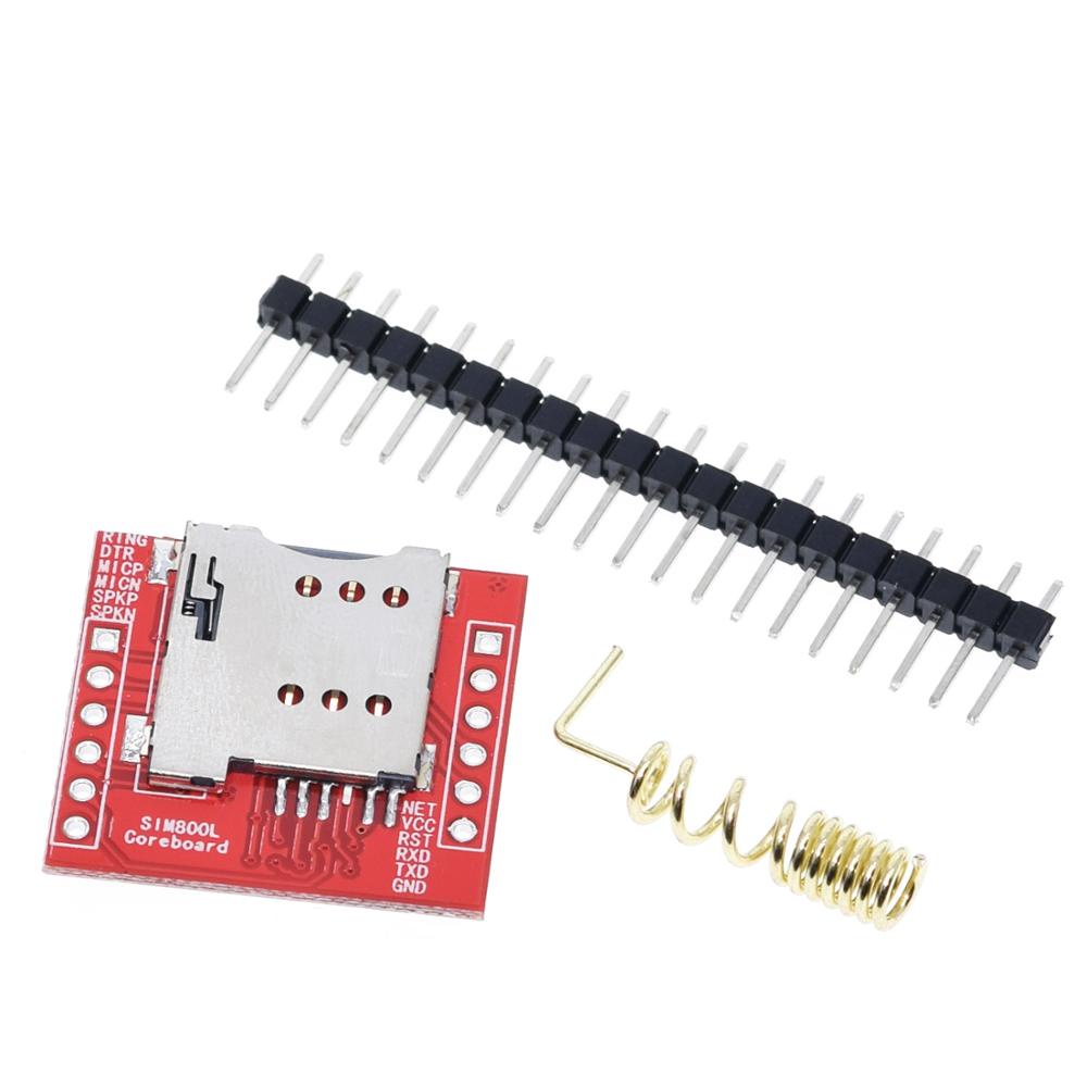 Mô Đun Thẻ Microsim Sim800L Gprs Gsm Không Dây Kèm Ăng Ten Diy