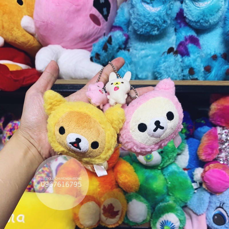 Móc Khoá Gấu Rilakkuma dễ thương