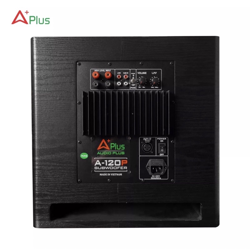 Aplus 120P - Loa trầm sub điện bass 30 đánh cực căng - Hàng chính hãng