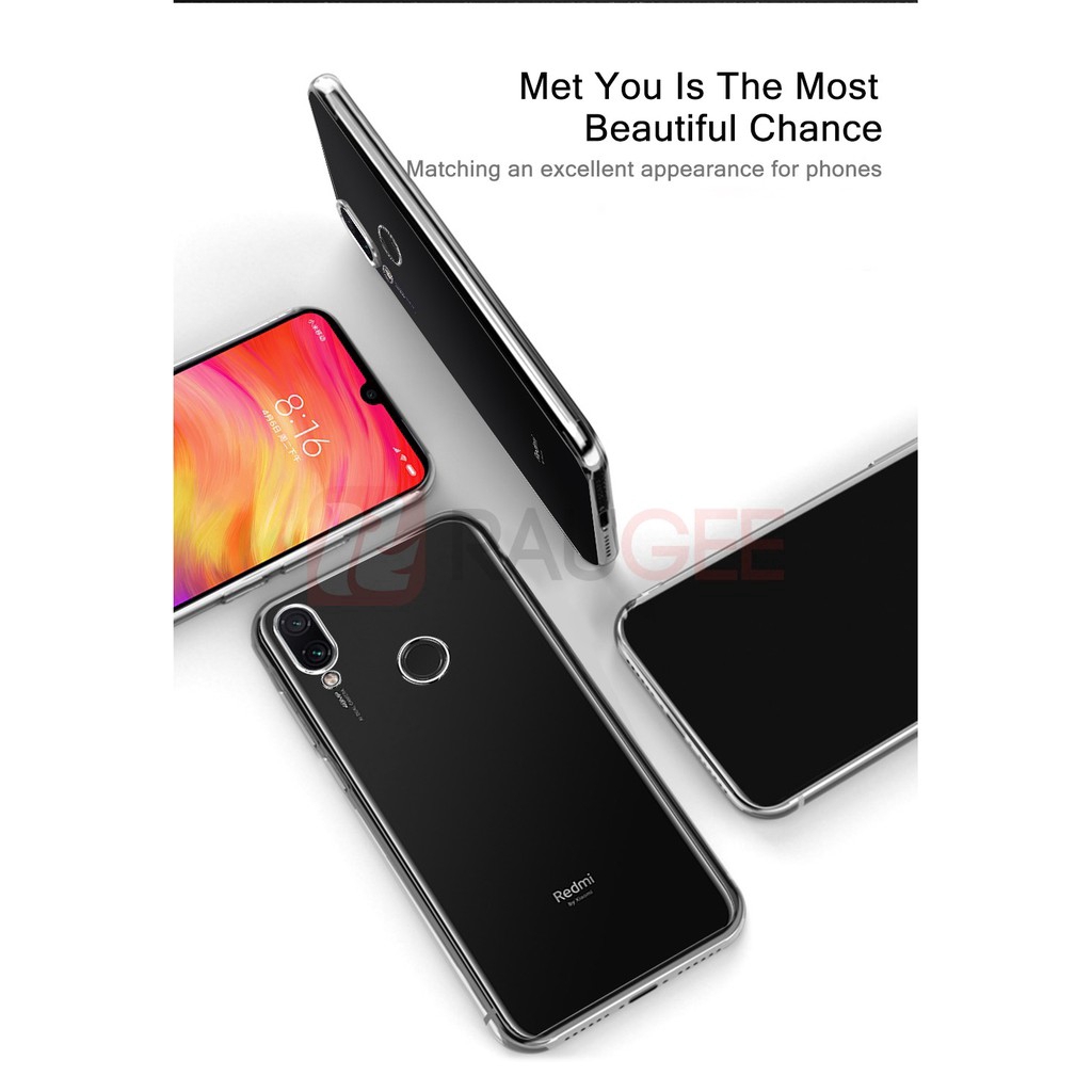 Ốp điện thoại TPU trong suốt thời trang cho Xiaomi Redmi Note 7 6 5 Pro Plus Mi 9 8 SE Poco F1 | BigBuy360 - bigbuy360.vn