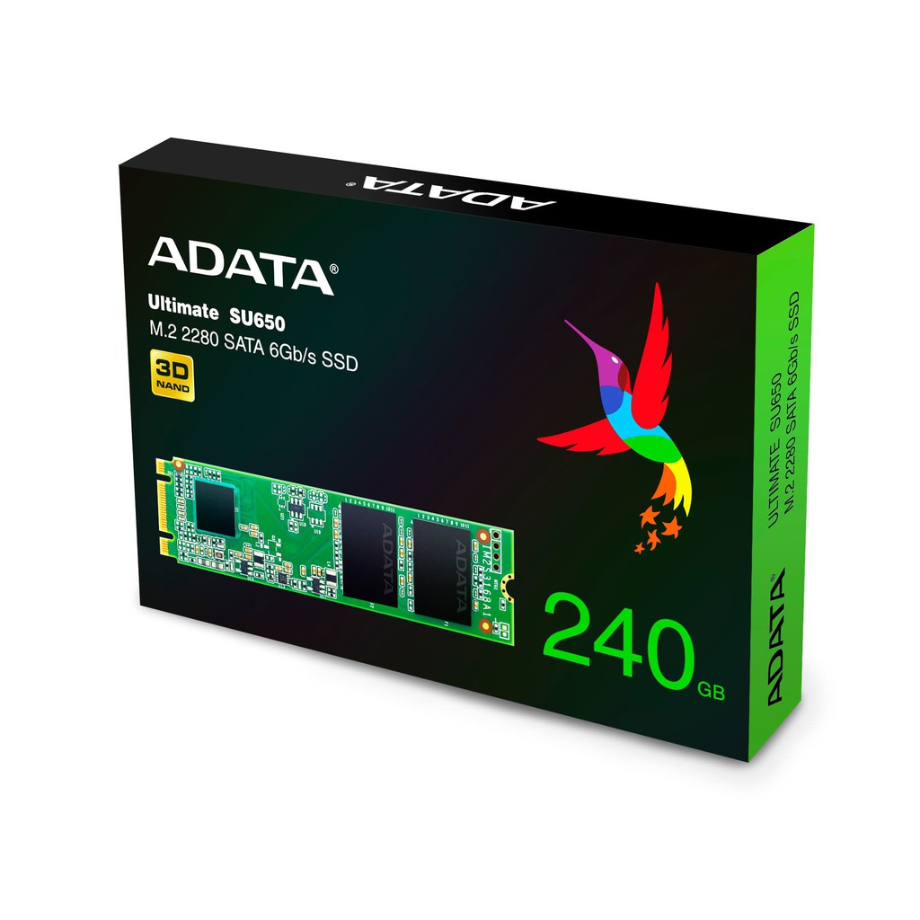 Ổ Cứng SSD M.2 2280 ADATA SU650 - Hàng Chính Hãng