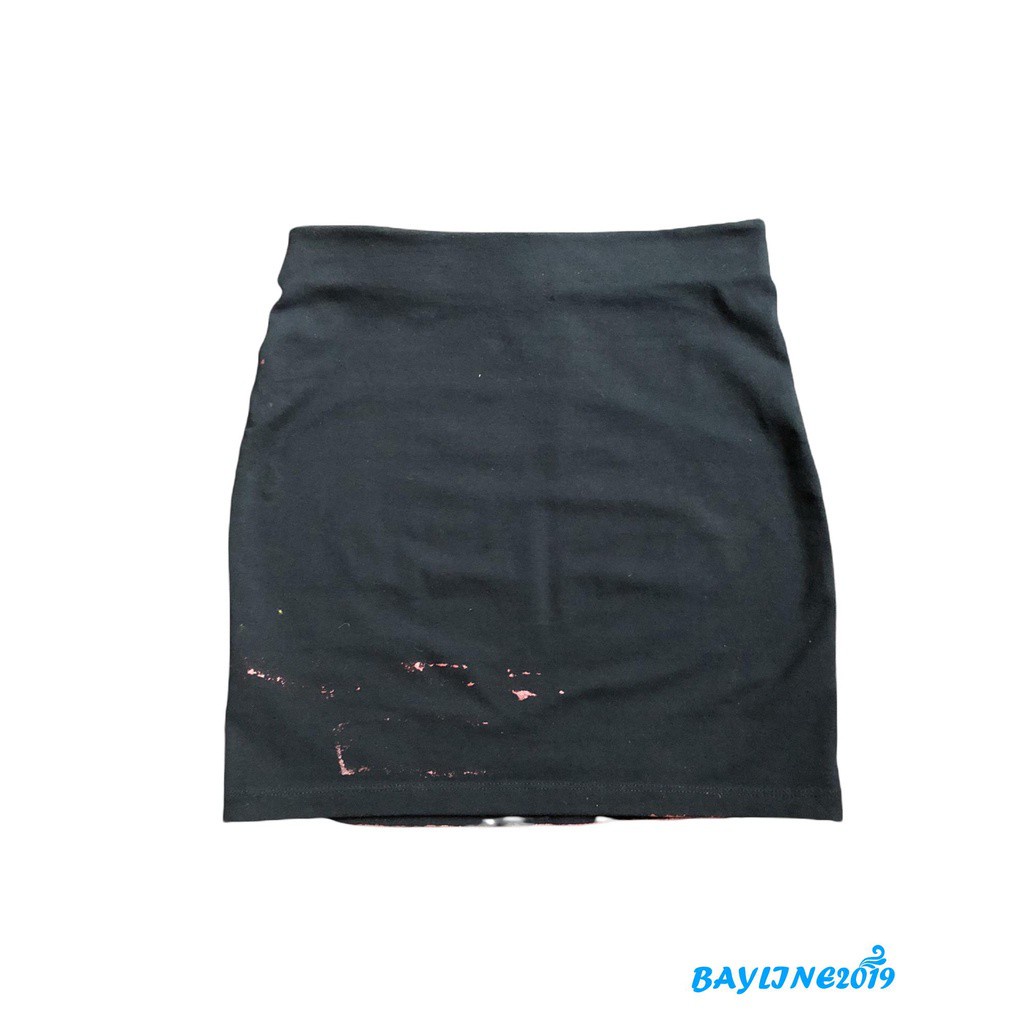 Chân Váy Ngắn Lưng Cao In Họa Tiết Thời Trang Cho Nữ