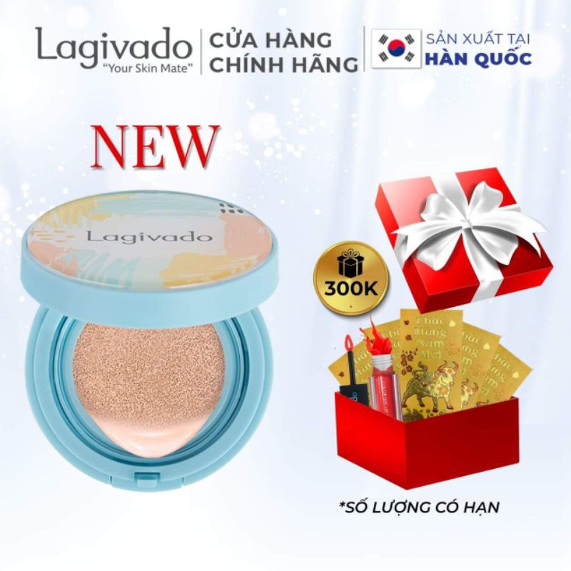2bộ Phấn nước Cushion Lagivado _ Korea