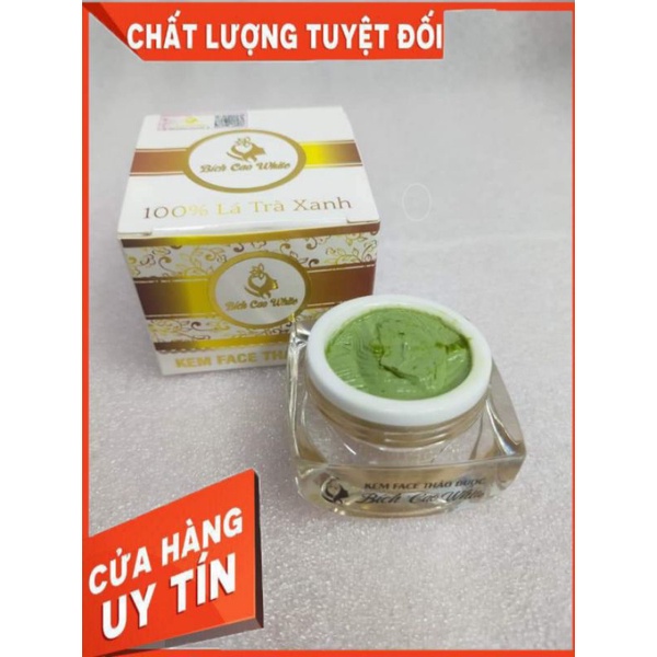 KEM MỤN TRÀ XANH_BÍCH CAO WHITE