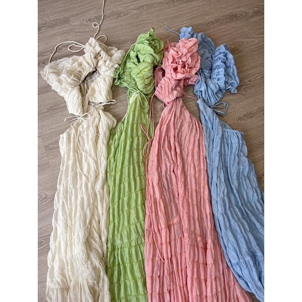 Đầm maxi Mocking có mút siêu HOT HIT