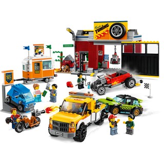 LEGO® City 60258 Cửa Tiệm Sửa Xe