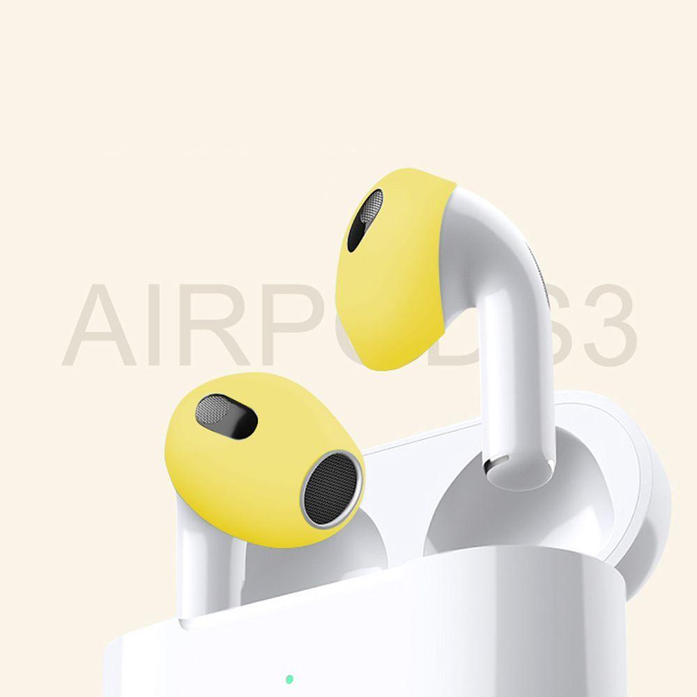 Set 4 / 2 Cặp Vỏ Bảo Vệ Tai Nghe Siêu Mỏng Thay Thế Cho AirPods 3