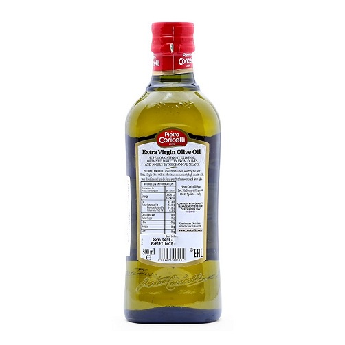 Dầu Oliu siêu nguyên chất Extra Virgin hiệu Pietro Coricelli 500ml