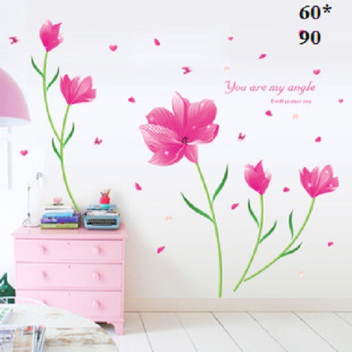 Decal dán tường thu thảo