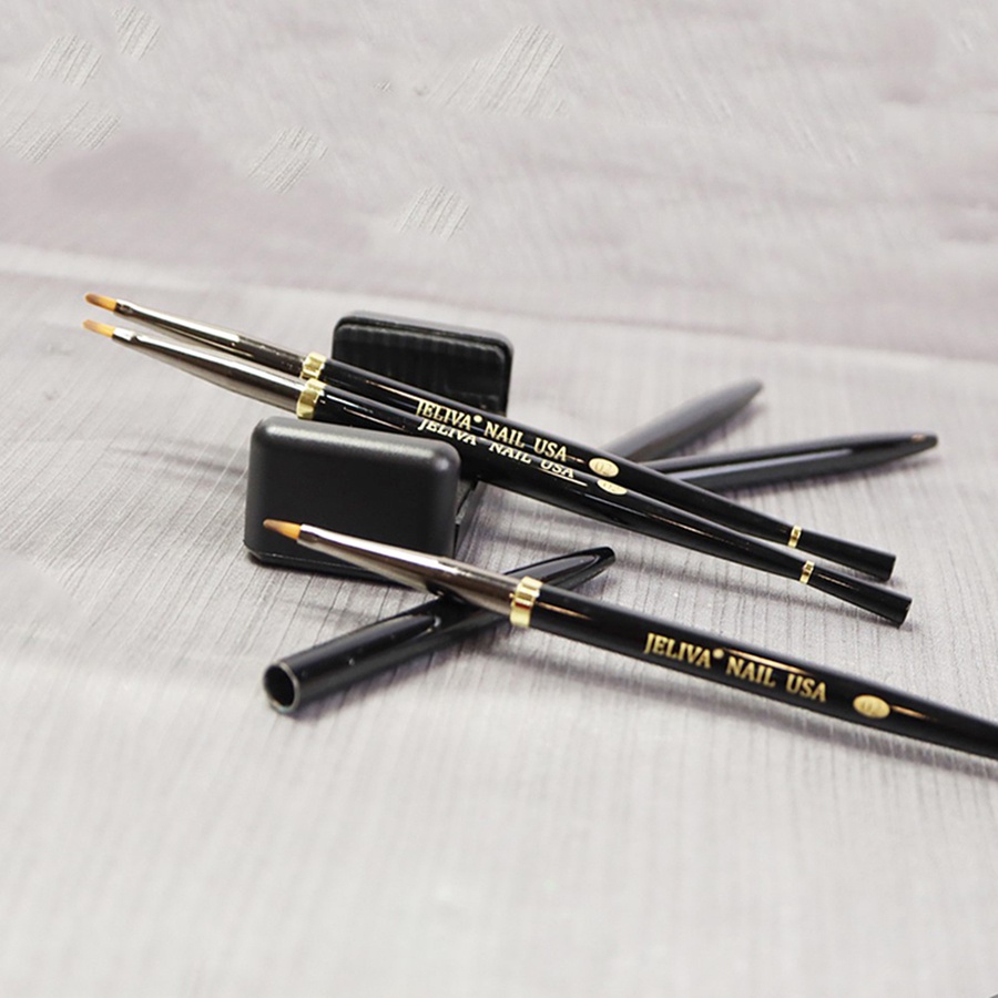 Cọ vẽ móng hoa cúc, dụng cụ cọ vẽ nail hoa cúc Jeliva Chính Hãng số 02