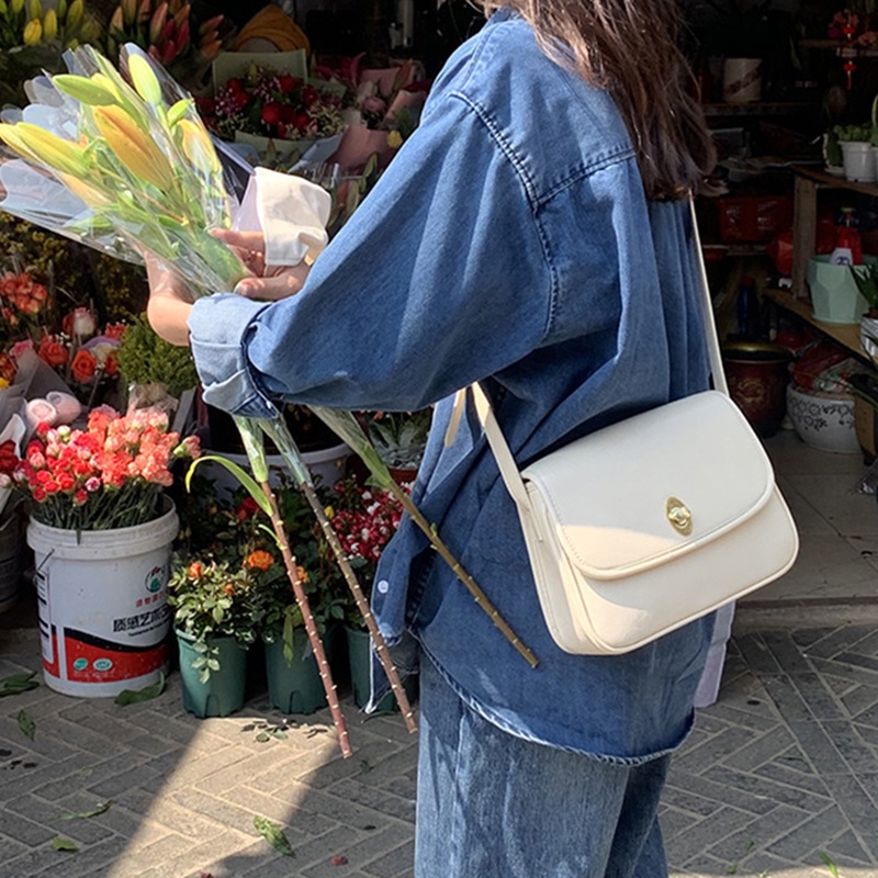 Ielgy Túi Đeo Chéo Hình Vuông Nhỏ Màu Xanh Lá Cây Đa Năng Cho Nữ