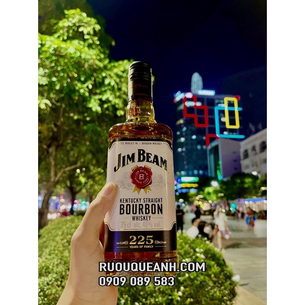Jimbeam white 750ml